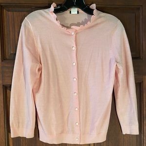 J. Crew Blush Pink Cardigan